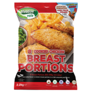 Cooked Chicken Portions
